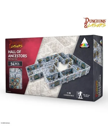Dungeons & Lasers HALLS OF ANCESTORS: PRE-PAINTED - Archon Studio D...