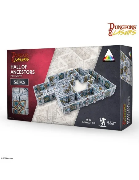 Dungeons & Lasers HALLS OF ANCESTORS: PRE-PAINTED - Archon Studio D...