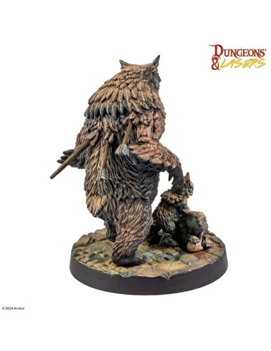 Dungeons & Lasers Miniatures: OWLBEAR FAMILY - Archon Studio DNL0094