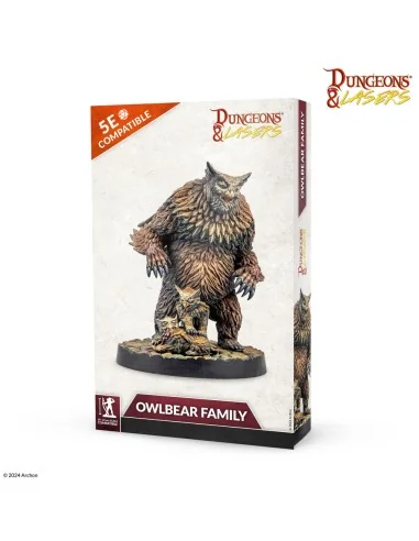 Dungeons & Lasers Miniatures: OWLBEAR FAMILY - Archon Studio DNL0094