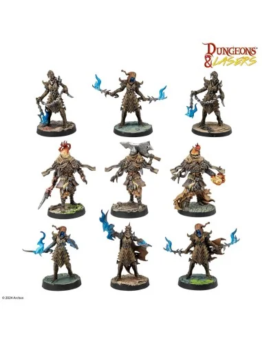 Dungeons & Lasers Miniatures: ARMIES OF DEUSLAIR - Archon Studio DN...