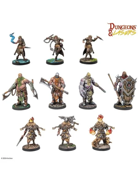 Dungeons & Lasers Miniatures: ARMIES OF DEUSLAIR - Archon Studio DN...