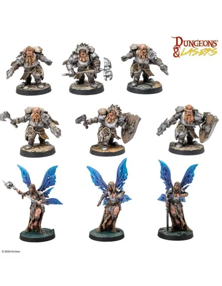 Dungeons & Lasers Miniatures: ARMIES OF DEUSLAIR - Archon Studio DN...
