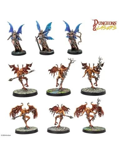 Dungeons & Lasers Miniatures: ARMIES OF DEUSLAIR - Archon Studio DN...