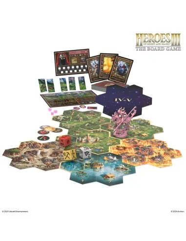 Heroes of Might and Magic III: The Board Game Conflux Expansion (EN...