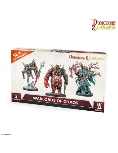 Dungeons & Lasers Miniatures: WARLORDS OF CHAOS - Archon Studio DNL...