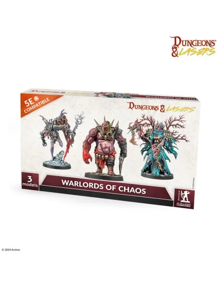 Dungeons & Lasers Miniatures: WARLORDS OF CHAOS - Archon Studio DNL...