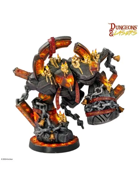 Dungeons & Lasers Miniatures: RUNIC GOLEMS - Archon Studio DNL0100