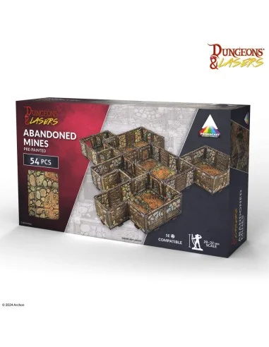 Dungeons & Lasers ABANDONED MINES: PRE-PAINTED - Archon Studio DNL0098