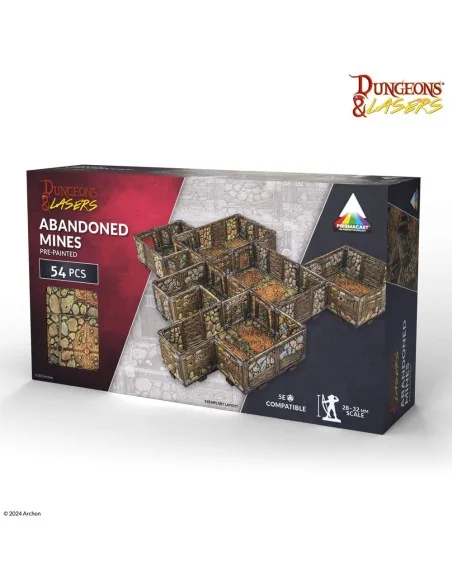 Dungeons & Lasers ABANDONED MINES: PRE-PAINTED - Archon Studio DNL0098