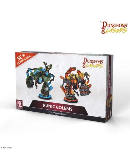 Dungeons & Lasers Miniatures: RUNIC GOLEMS - Archon Studio DNL0100