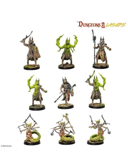 Dungeons & Lasers Miniatures: WHITE EYES DUNES - Archon Studio DNL0102