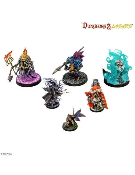 Dungeons & Lasers Miniatures: VICTIMS OF INSANITY - Archon Studio D...