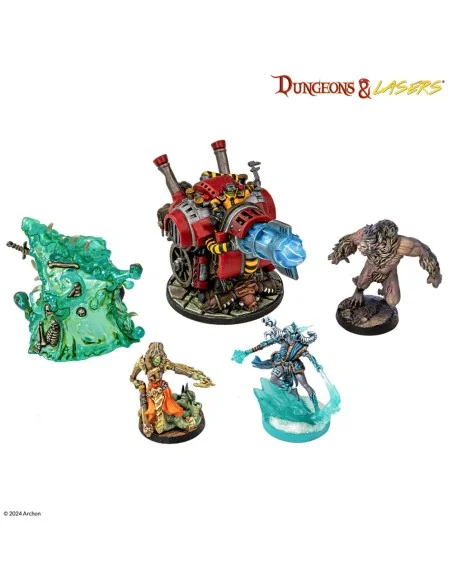 Dungeons & Lasers Miniatures: VICTIMS OF INSANITY - Archon Studio D...