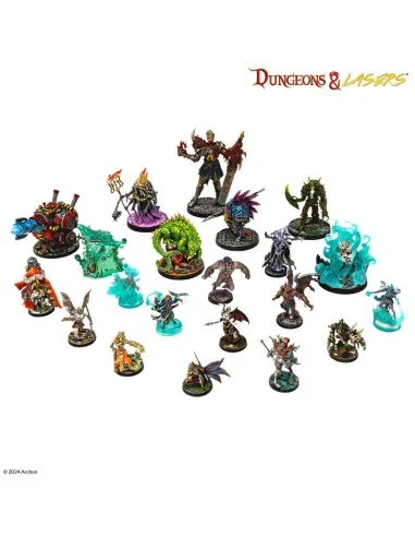 Dungeons & Lasers Miniatures: VICTIMS OF INSANITY - Archon Studio D...