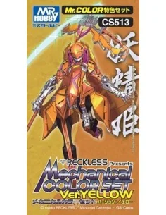 Mr Hobby -Gunze Mechanical Color Set Ver. Yellow (10 ml x 3) - Mr H...
