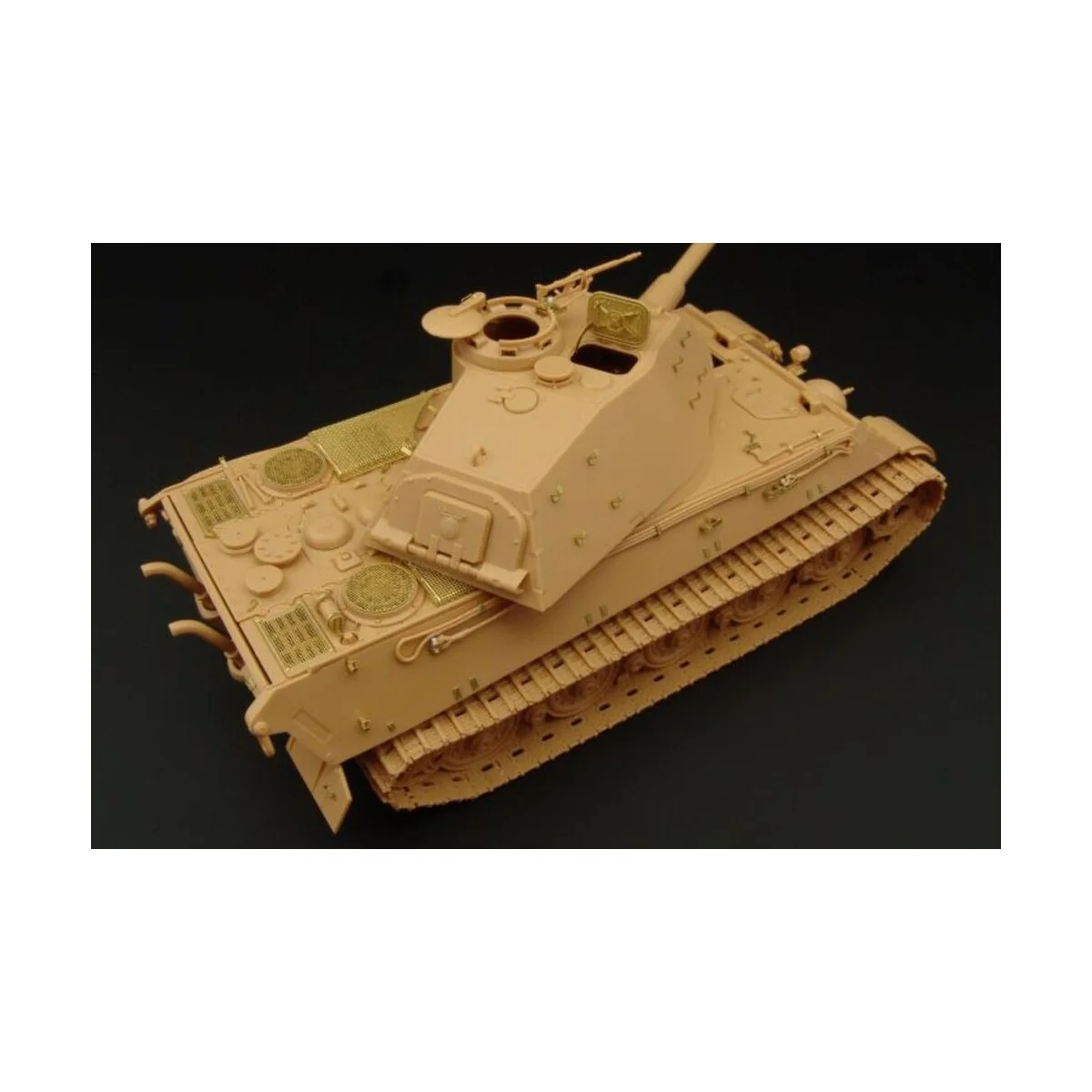 Pz Kpfw VI, ausf B King Tiger Porsche Turret, 1/48 - Hauler HLX48169