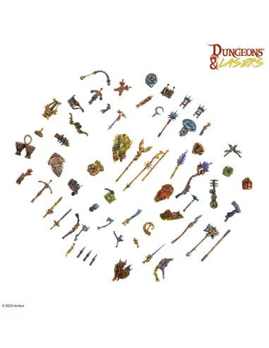 DUNGEONS & LASERS Adventurer's Gear Set - Archon Studio DNL0107
