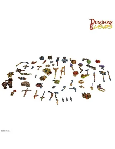 DUNGEONS & LASERS Adventurer's Gear Set - Archon Studio DNL0107