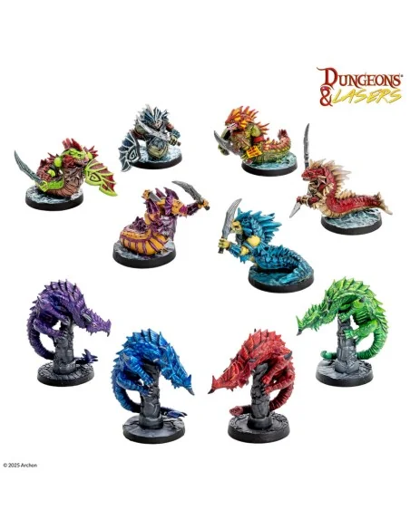 DUNGEONS & LASERS Scareguards Archipelago Raiders and Beasts - Arch...