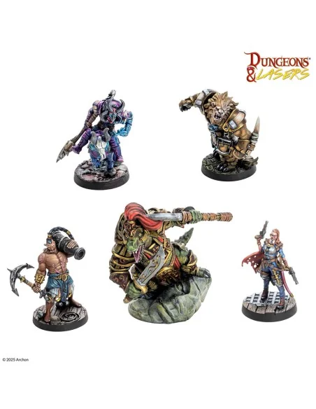 DUNGEONS & LASERS Scareguards Archipelago Raiders and Beasts - Arch...