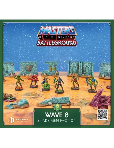 MOTU: BATTLEGROUND Wave 8 - Snake Men Faction (FR) - Archon Studio ...