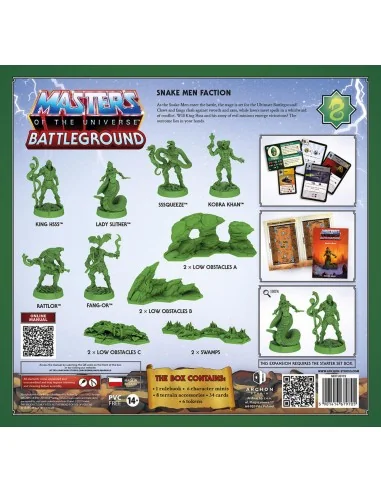 MOTU: BATTLEGROUND Wave 8 - Snake Men Faction (PL) - Archon Studio ...