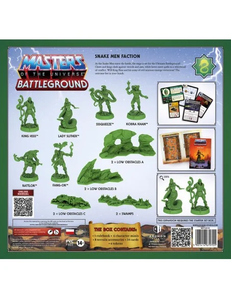 MOTU: BATTLEGROUND Wave 8 - Snake Men Faction (PL) - Archon Studio ...