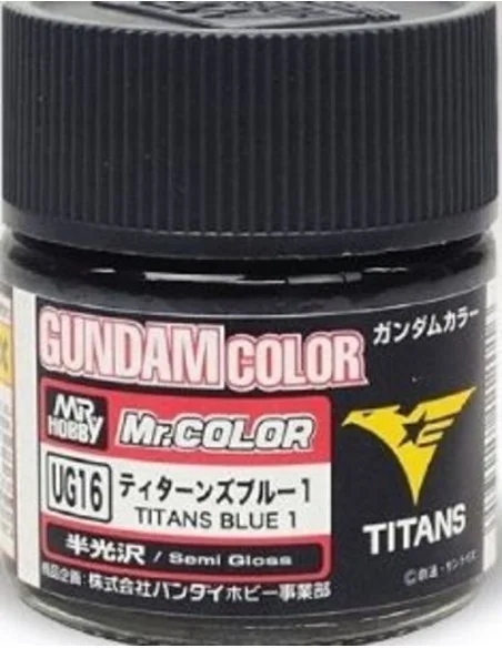 Mr Hobby -Gunze Gundam Color (10ml) Titans Blue 1 - Mr Hobby - Gunz...