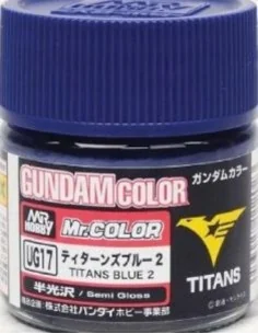 [NO_DESC] Mr Hobby -Gunze Gundam Color (10ml) Titans Blue 2 - Mr Ho...