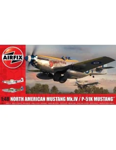 North American Mustang Mk.IV/P-51K Mustang, 1/48 - Airfix A05137