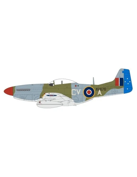 North American Mustang Mk.IV/P-51K Mustang, 1/48 - Airfix A05137