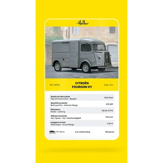 Citroen Fourgon HY - Heller 80768