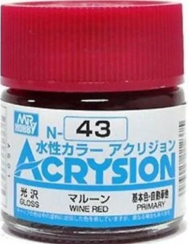 Mr Hobby -Gunze Acrysion (10 ml) Russet - Mr Hobby - Gunze N-043