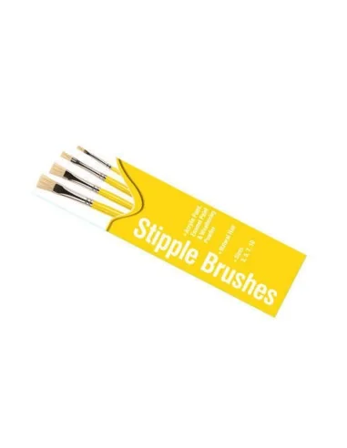Pinsel Set-Stipple 3, 5, 7, 10 - Humbrol AG4306