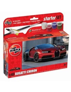 Small Starter Set NEW Bugatti Chiron, 1/43 - Airfix A55005