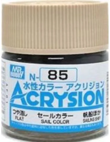 Mr Hobby -Gunze Acrysion (10 ml) Sail Color - Mr Hobby - Gunze N-085