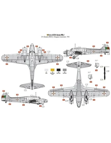 Avro Anson Mk.I, 1/48 - Airfix A09191A