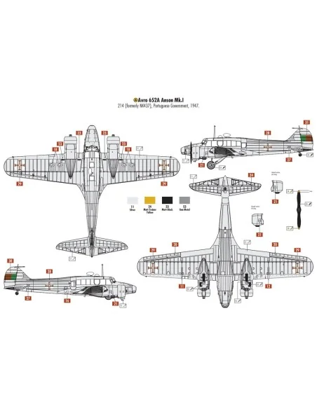Avro Anson Mk.I, 1/48 - Airfix A09191A