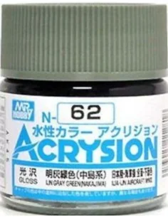 Mr Hobby -Gunze Acrysion (10 ml) IJN Gray Green (Nakajima) - Mr Hob...