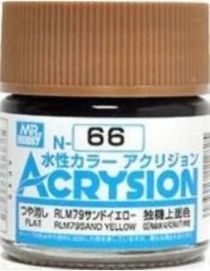 Mr Hobby -Gunze Acrysion (10 ml) RLM79 Sand Yellow - Mr Hobby - Gun...