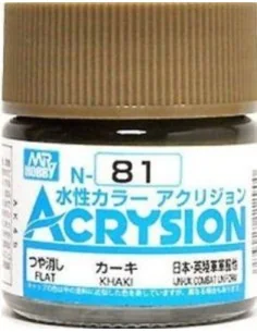 [NO_DESC] Mr Hobby -Gunze Acrysion (10 ml) Khaki - Mr Hobby - Gunze...