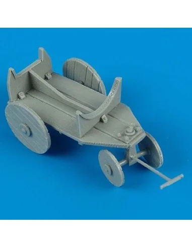 German WWII support cart for external fuel tank, 1/48 - Quickboost ...