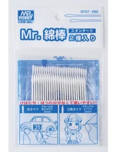 Mr. Cotton Swab Set (Standard) - Mr Hobby - Gunze GT-37