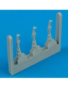 Bf 109G control lever, 1/48 - Quickboost QB48 108