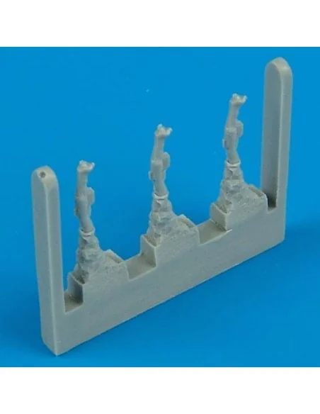 Bf 109G control lever, 1/48 - Quickboost QB48 108