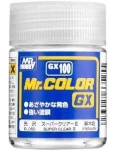 Mr Hobby -Gunze Mr. Color GX (18 ml) Super Clear III - Mr Hobby - G...