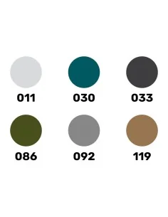 Acrylic Colour Set Military 6 x 12 ml + Brush - Heller 9400 2