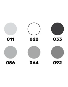 Acrylic Colour Set Civil Aircraft 6 x 12 ml + Brush - Heller 9401 2
