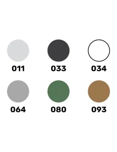 Acrylic Colour Set Military Aircraft 6 x 12 ml + Brush - Heller 9402 2